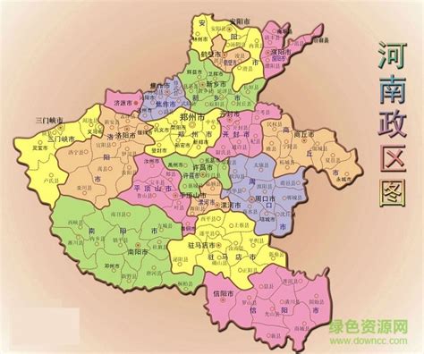 河南在哪裡|河南省地图全图